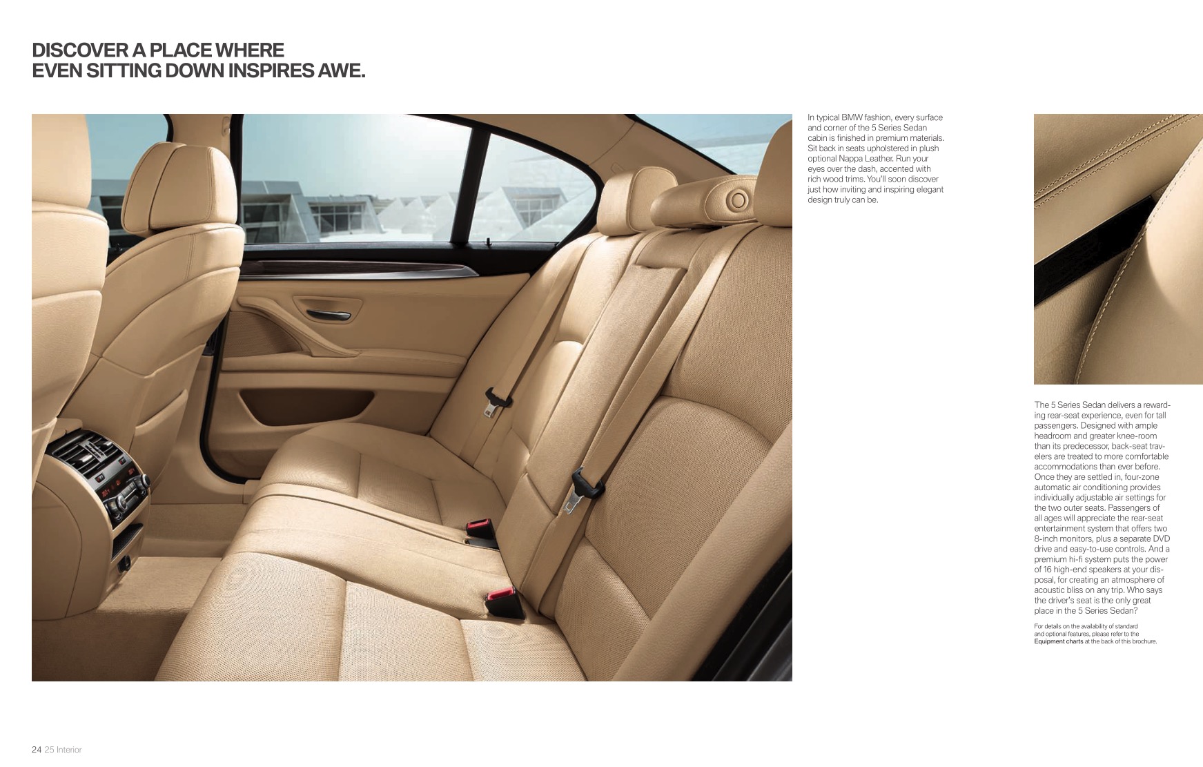 2011 BMW 5-Series Brochure Page 24
